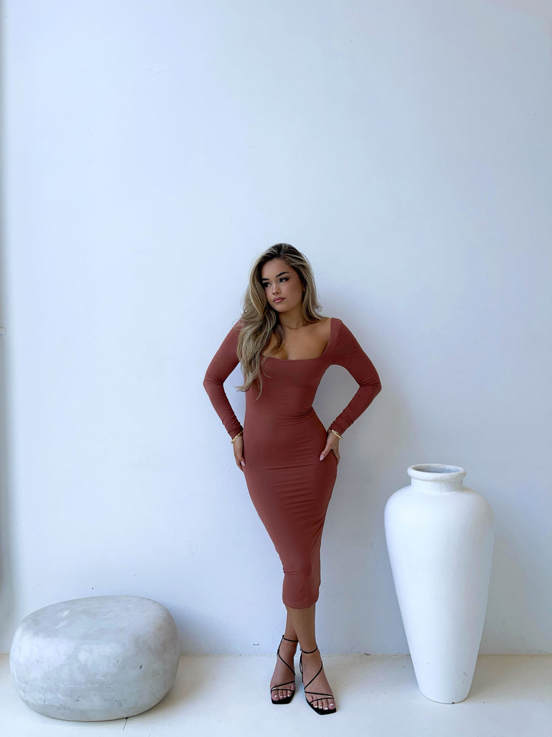 BLAKE MIDI DRESS SIENNA - OUTCAST EXCLUSIVES Mini Dress 