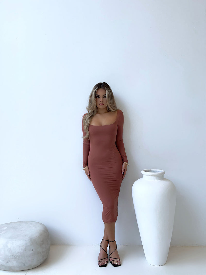 BLAKE MIDI DRESS SIENNA - OUTCAST EXCLUSIVES Mini Dress 