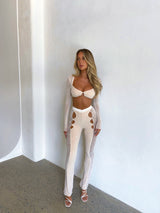 LYON CROP TOP NUDE - OUTCAST EXCLUSIVES Generation Outcast Clothing 